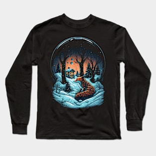 Winter Fox Long Sleeve T-Shirt